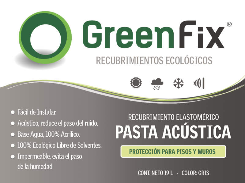 GreenFix Pasta Acústica